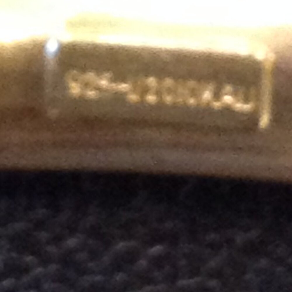 VTG 925/Gold filled Bangle Bracelet U2010KAU hinged, Affordable Luxury, Stylish - Picture 5 of 6
